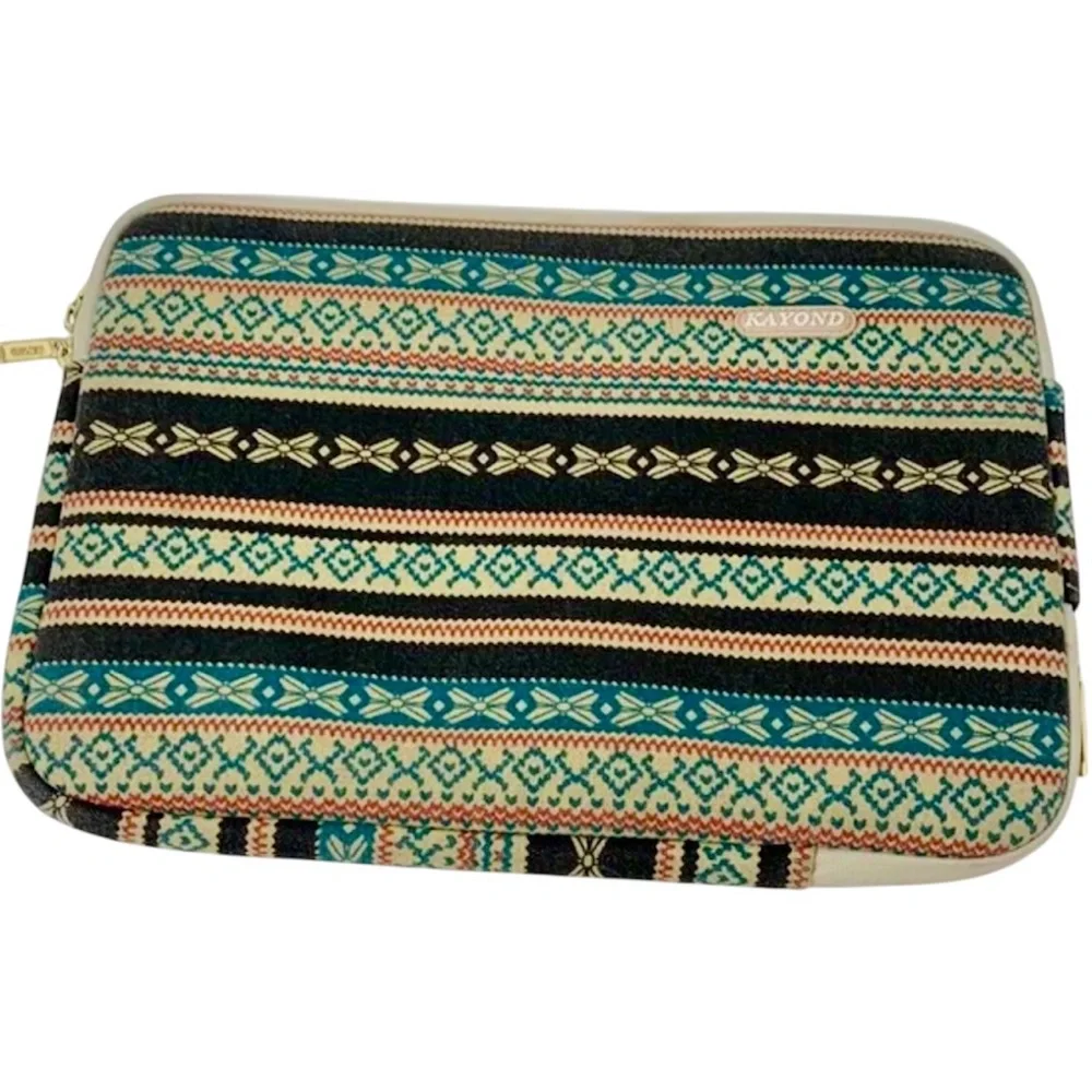 Kayond Laptop Sleeve 14” with Boho Southwestern Design Polyester XC Waterproof